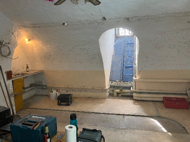 Schlossrenovierung: Nächster Arbeitseinsatz im Schlosskeller